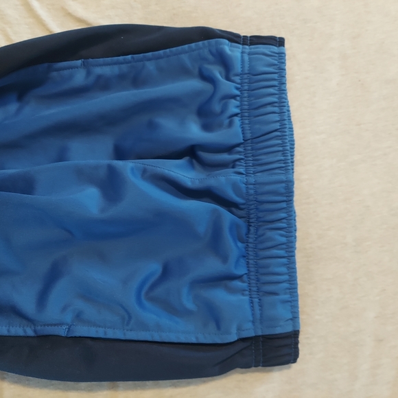 Athletic Works Blue Activewear Pants Boys 10/12 Jogger Sweatpants Briggt Fun - Picture 4 of 8